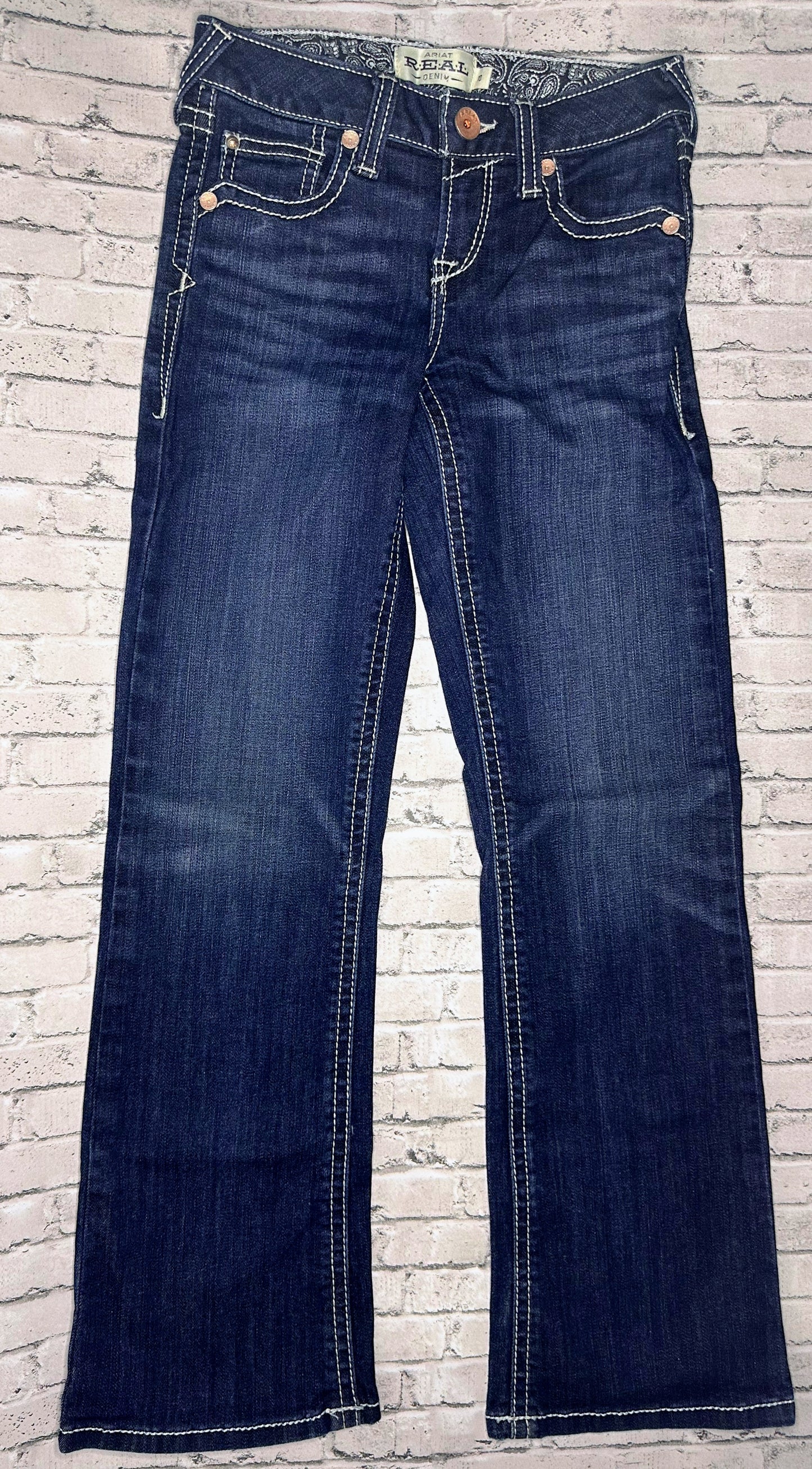 Ariat: DW Real Bootcut Denim Pants - 10