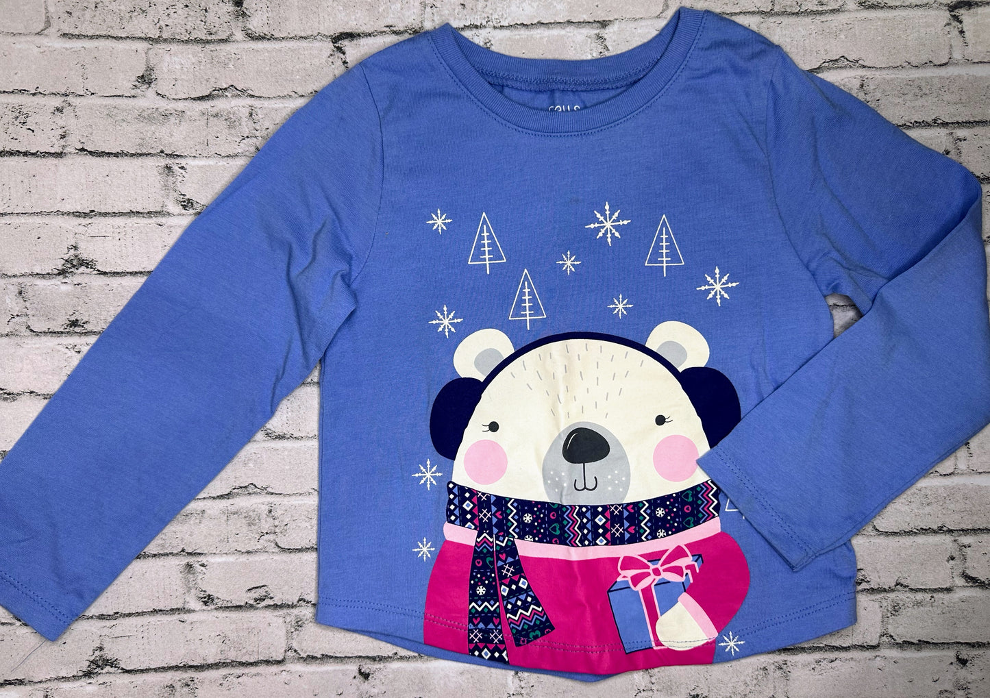 Falls Creek: Cozy Polar Bear Tee -2T