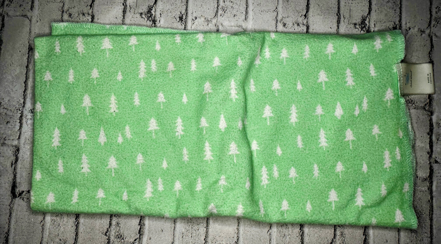 Cloud Island: Mint Tree Burp Blanket