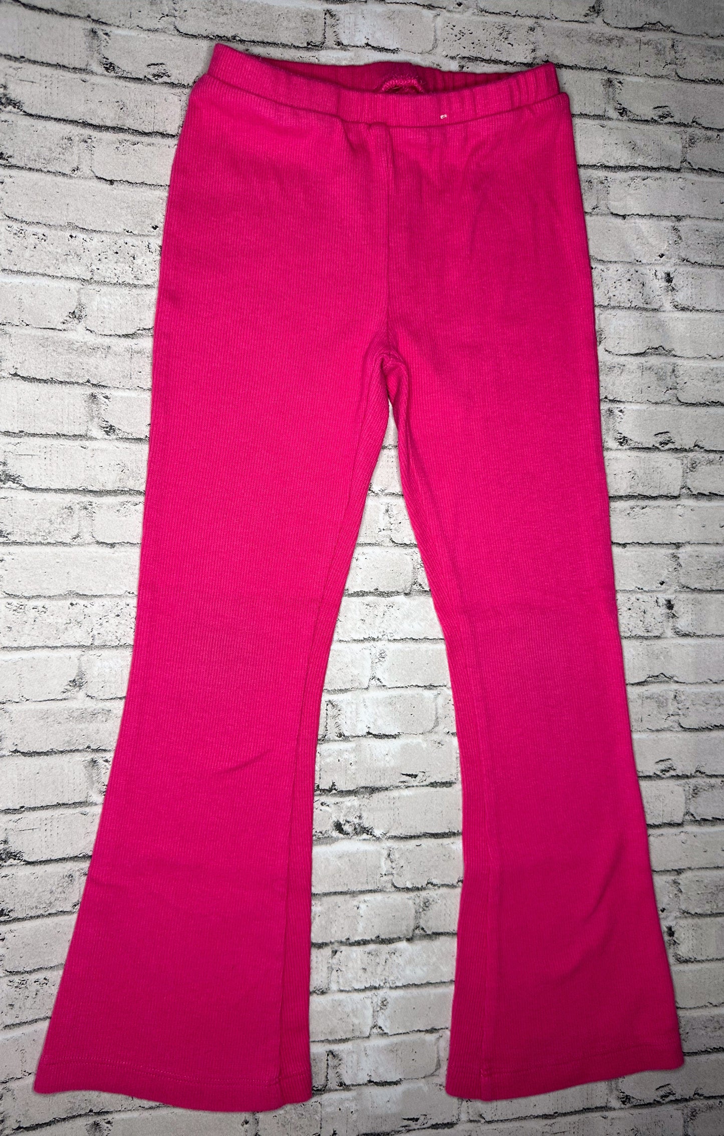 365 Kids: Pink Bootcut Leggings- 6