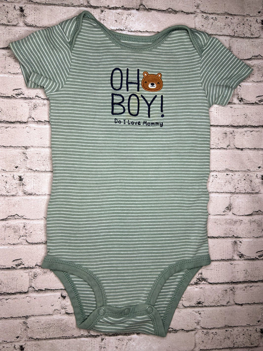 Carter’s: “Oh Boy!” bodysuit - 12m