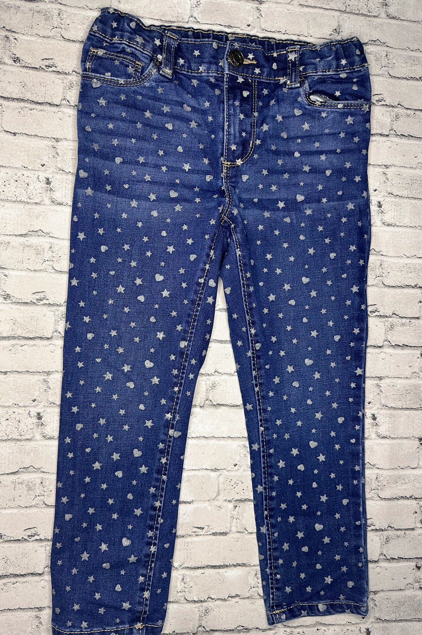 Okie Dokie: Star/Hear Denim- 4T