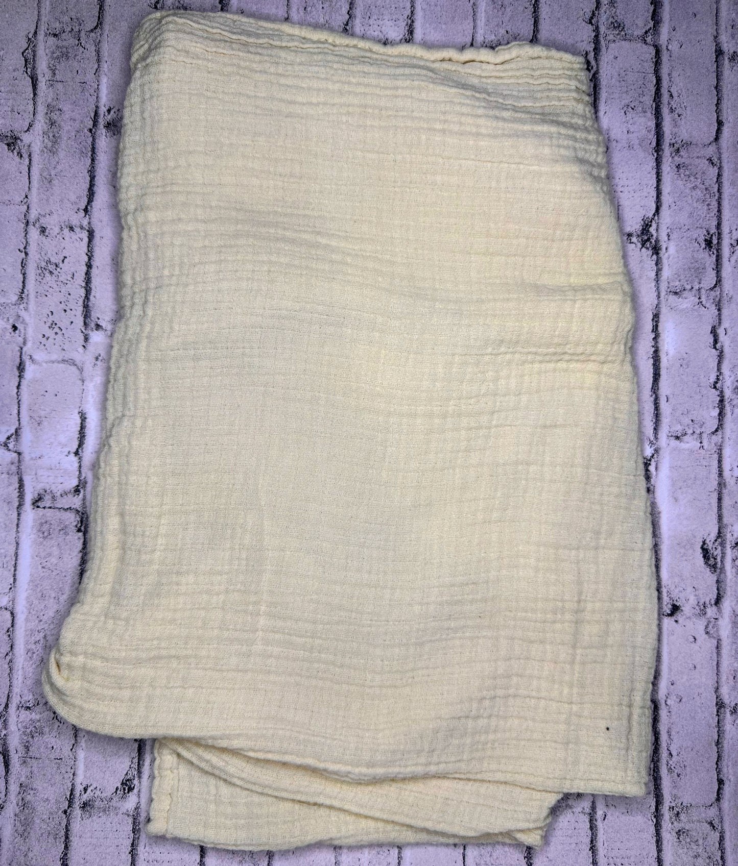 Modern Baby: Yellow Muslin Swaddle