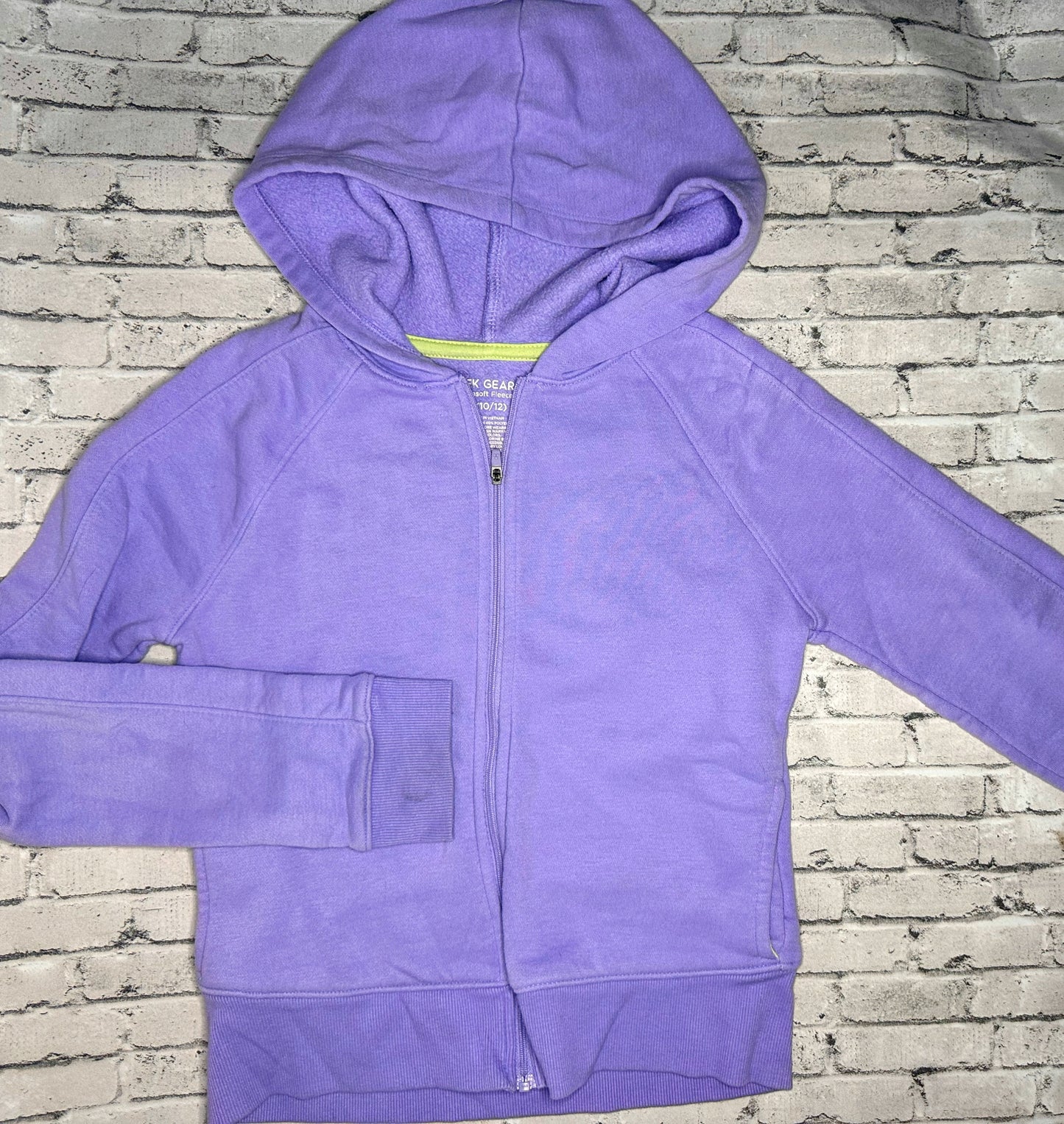 Tek Gear: Purple Full Zip- 10/12