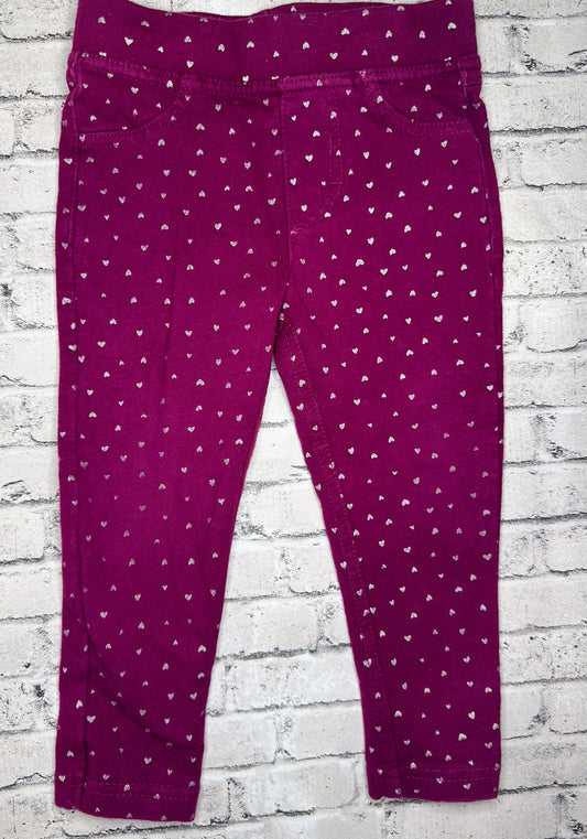 Falls Creek: Purple Heart Pants - 18m