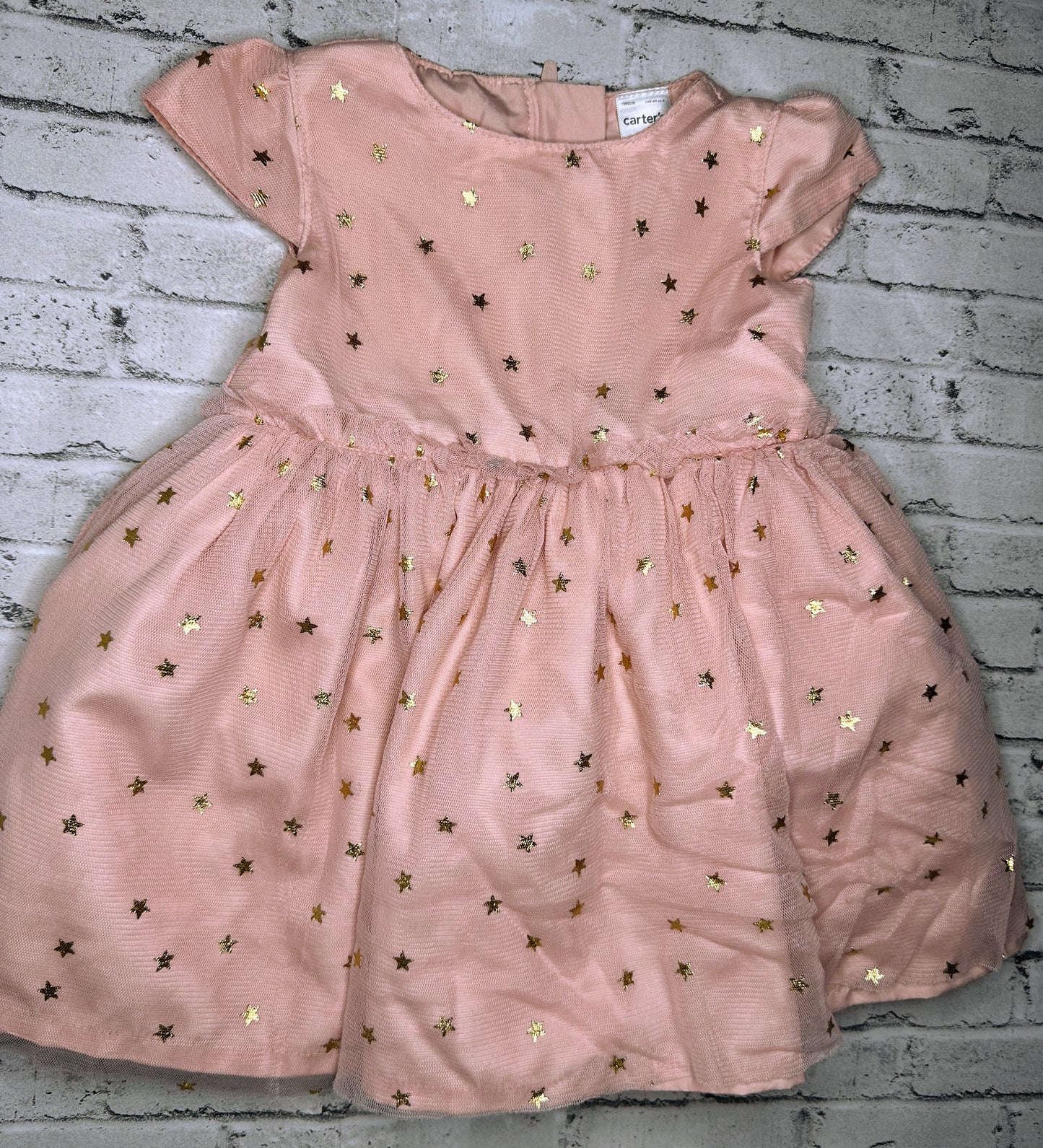 Carter’s: Pink Star Dress - 6m