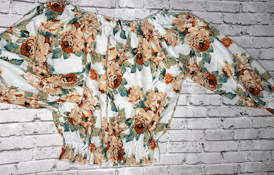 Silk Floral Top- 5/6