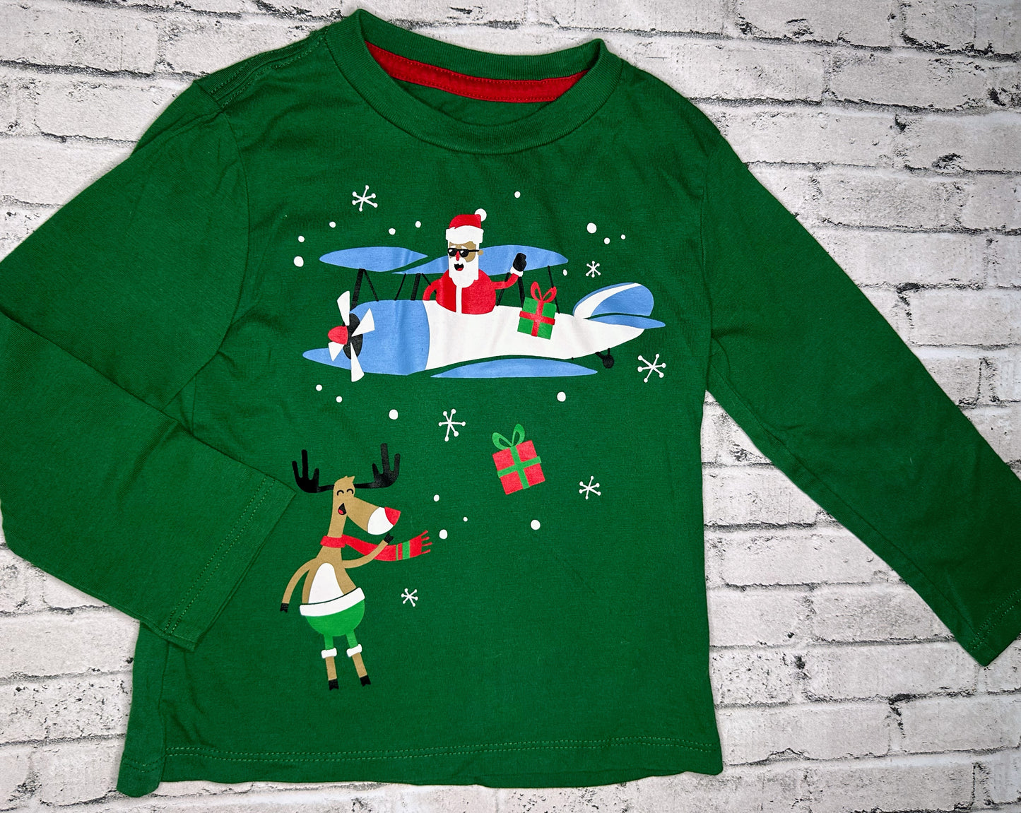 Falls Creek: Flying Santa Tee- 2T