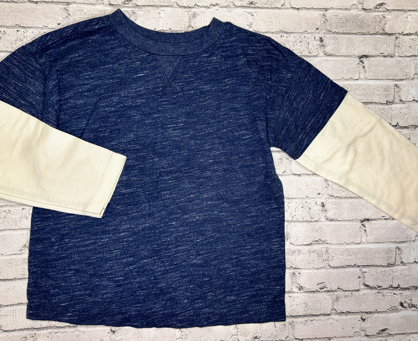 Garanimals: Navy Colorblock Tee - 3T