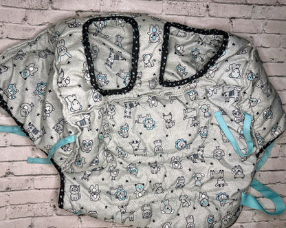 Good Gear: Blue/Gray Shopping Cart Cover