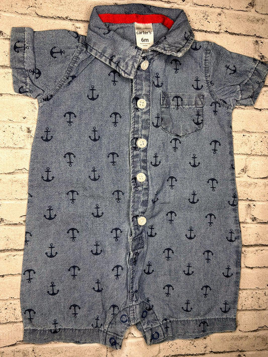 Carter’s: Anchor Romper- 6m