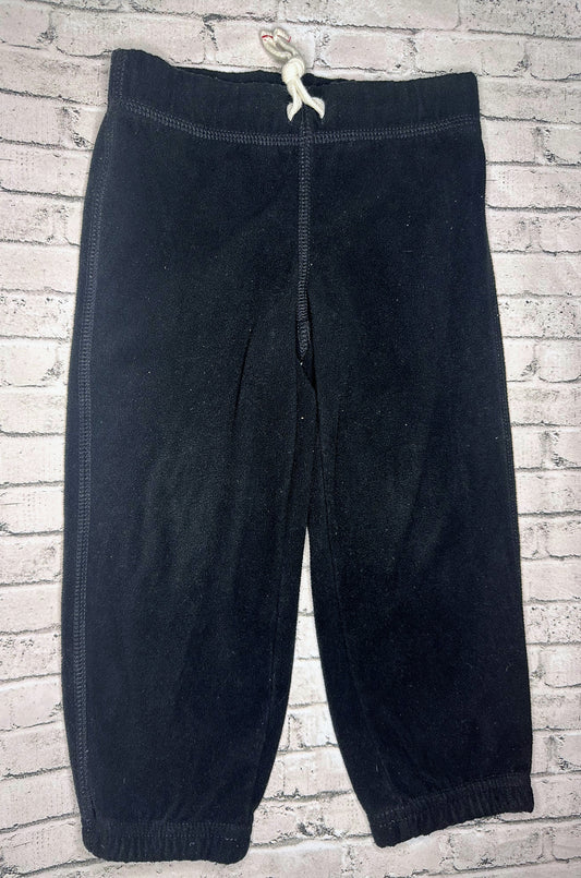 Carter’s: Black Fleece Sweatpants - 3T