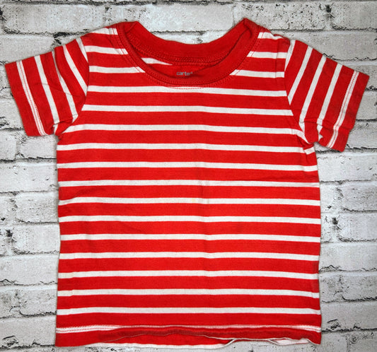 Carter’s: Red Stripe Tee - 18m