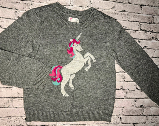 Children’s Place: Knit Unicorn Sweater- 5/6