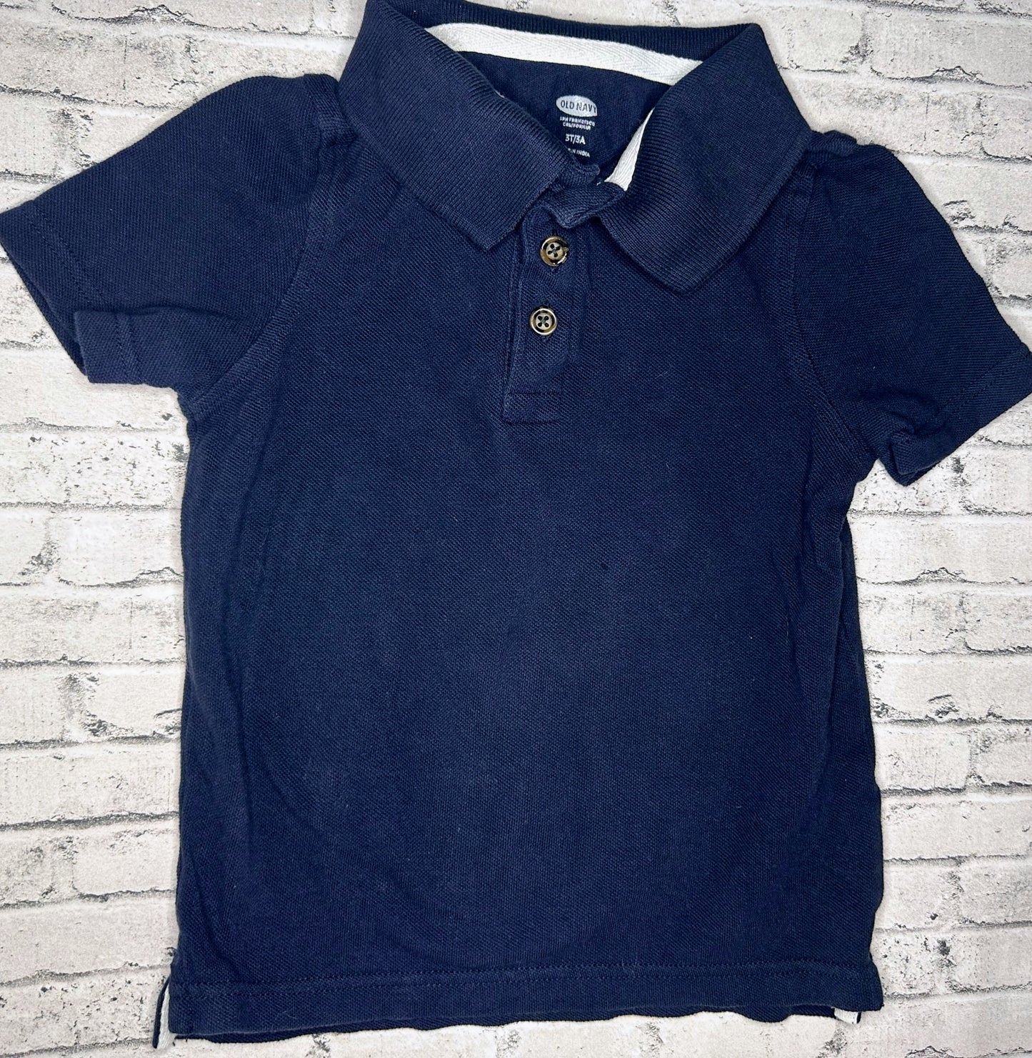 Old Navy: Navy Polo- 3T