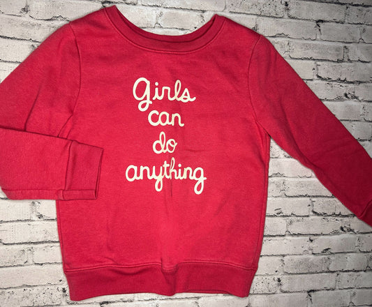 Garanimals: “Girls Can Do Anything” Pullover- 4T