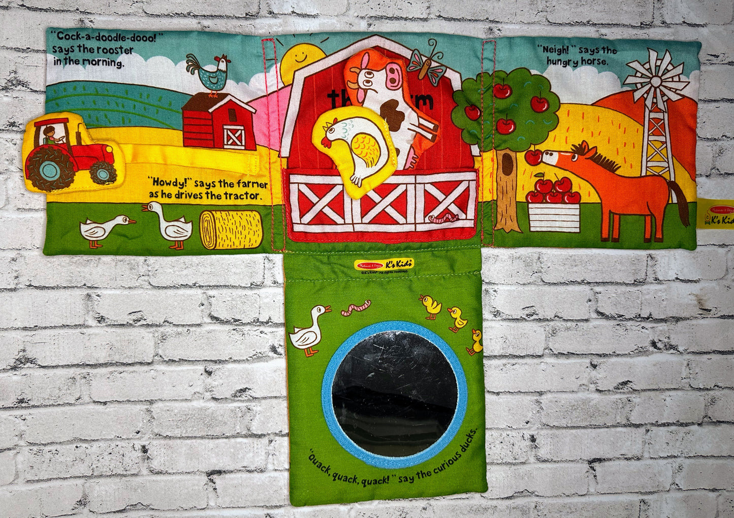 Melissa & Doug: Farmer Soft Book