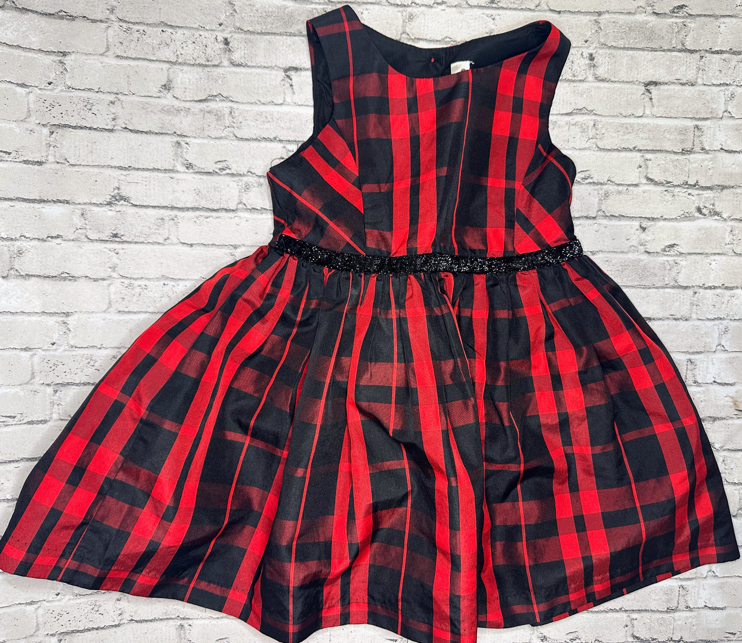 Cherokee: Red Plaid Dress - Multiple Sizes