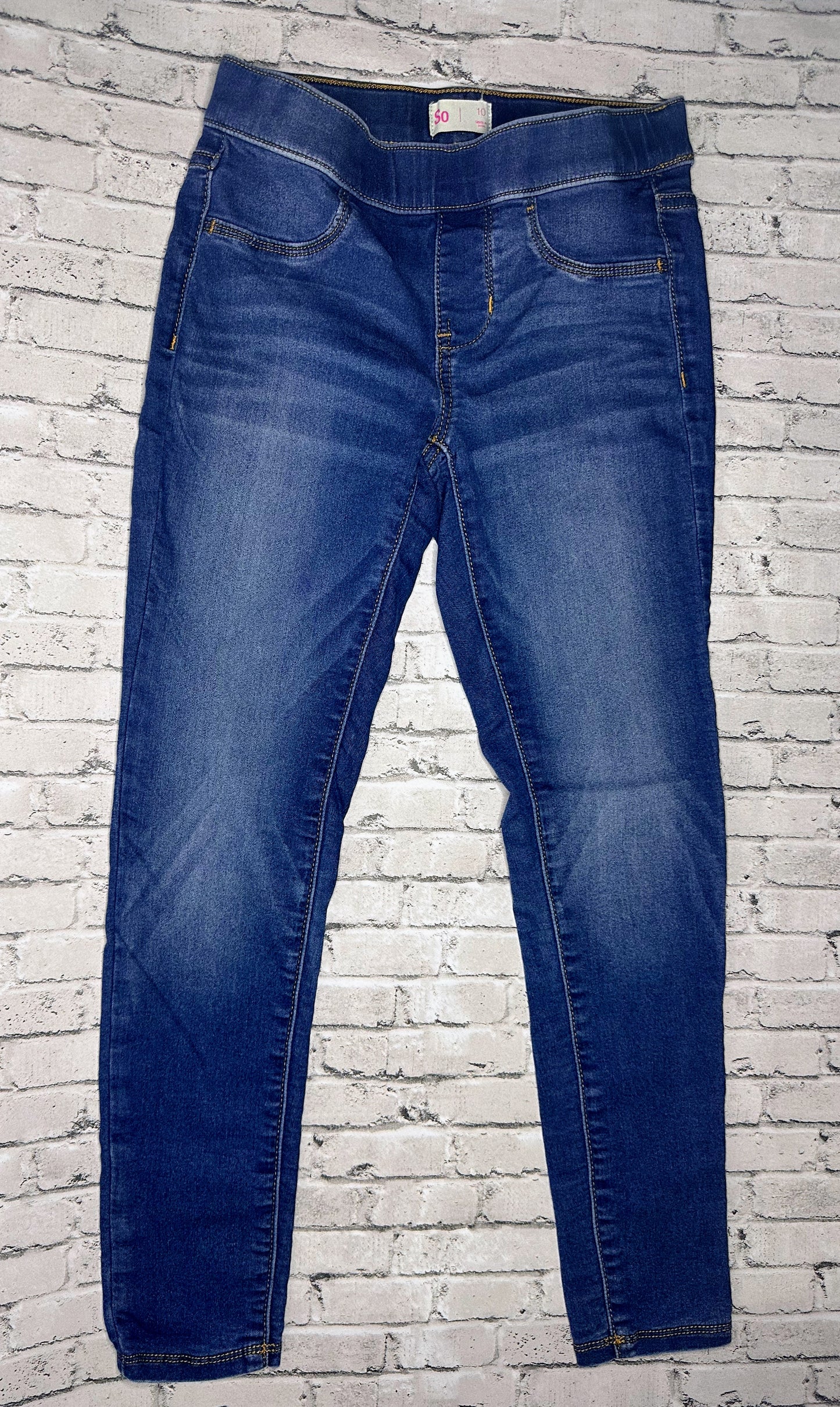 So.: MW Denim Jeggings- 10