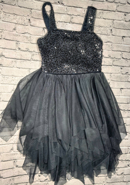 Cat & Jack: Gray Sparkle Dress- 4/5