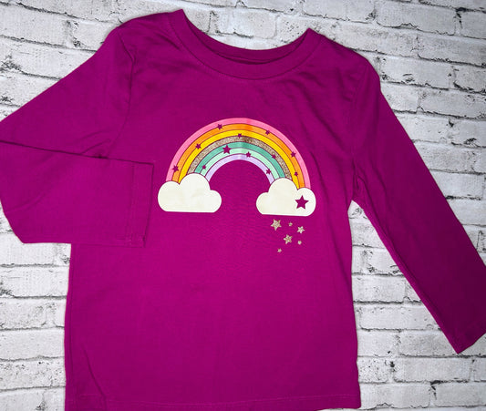 Cat & Jack: Rainbow Tee - 4T