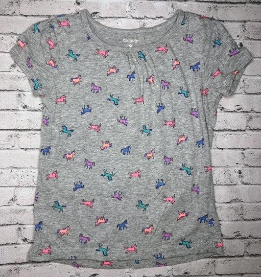 Carter’s: Unicorn Graphic Tee - 5T