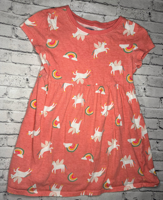 Old Navy: Unicorn Dress- 4T