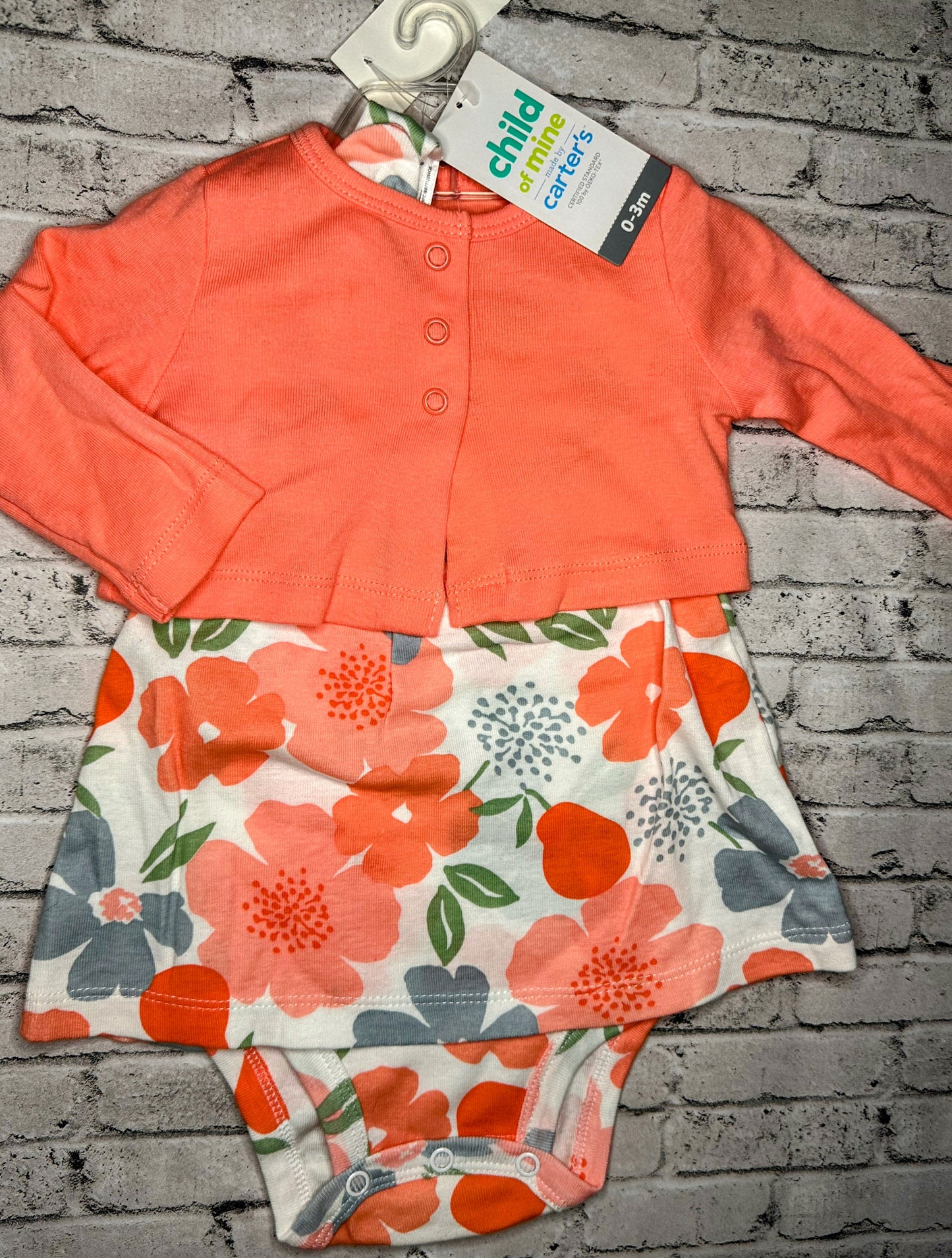 Child of Mine: Floral 3pc Set - 0/3m NEW!