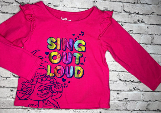 Trolls: “Sing Out Loud” Tee- 2T