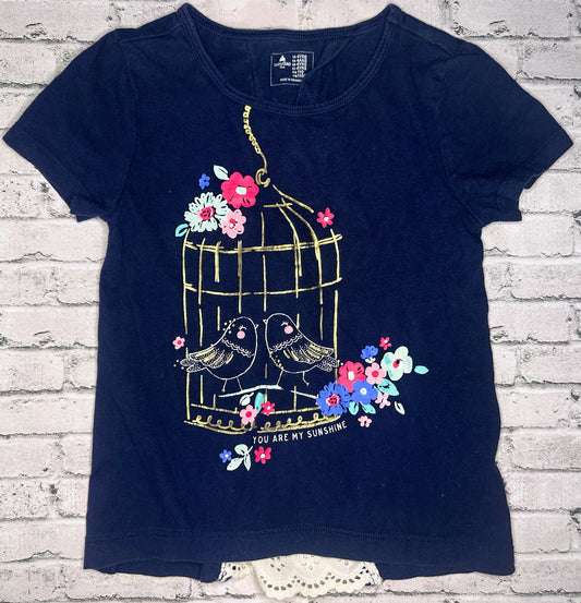 Baby GAP: Navy Bird Graphic Tee - 4T