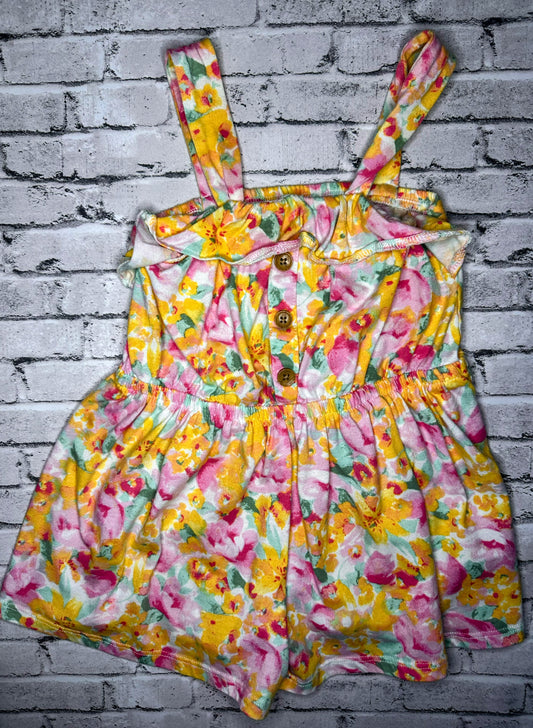 Oshkosh: Floral Romper- 2T
