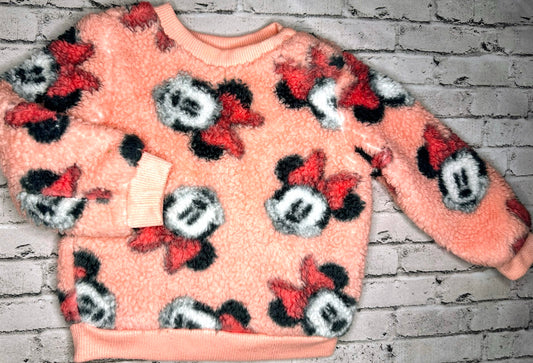 Disney: SOFT Minnie Pullover- 6/9m