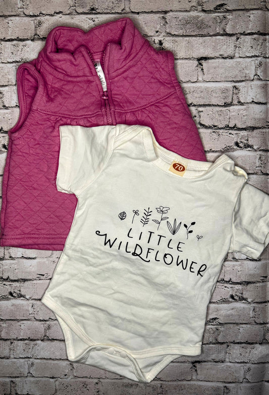 2pc “Wildflower” Set- 6/9m