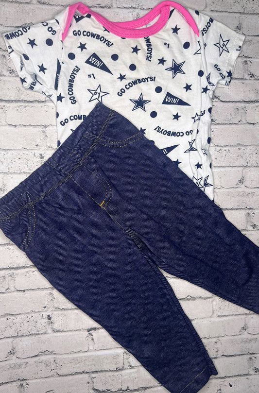 2pc Cowboys Set- 9m