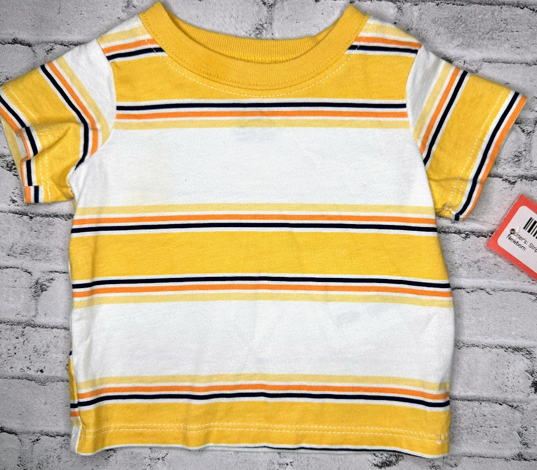 Carter's: Stripe Tee- Newborn