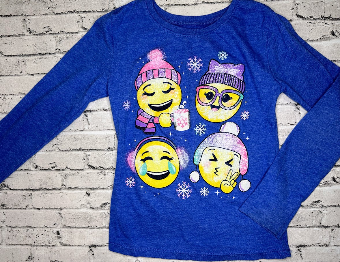 The Children's Place: Winter Emoji Graphic Tee - 4