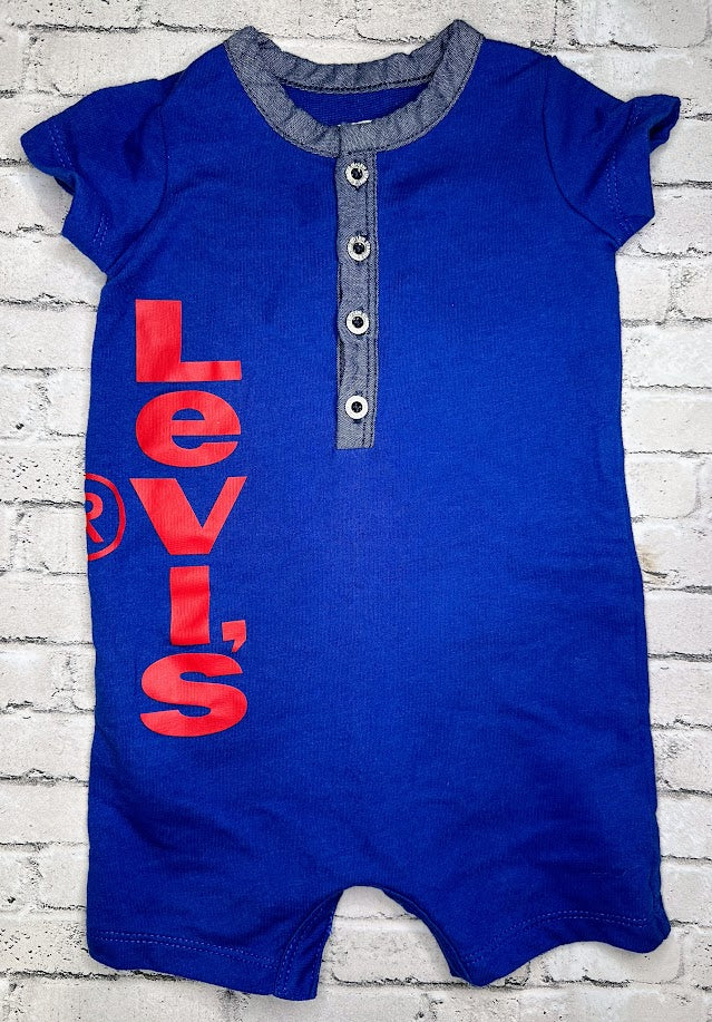 Levi's: Logo Romper - 6m