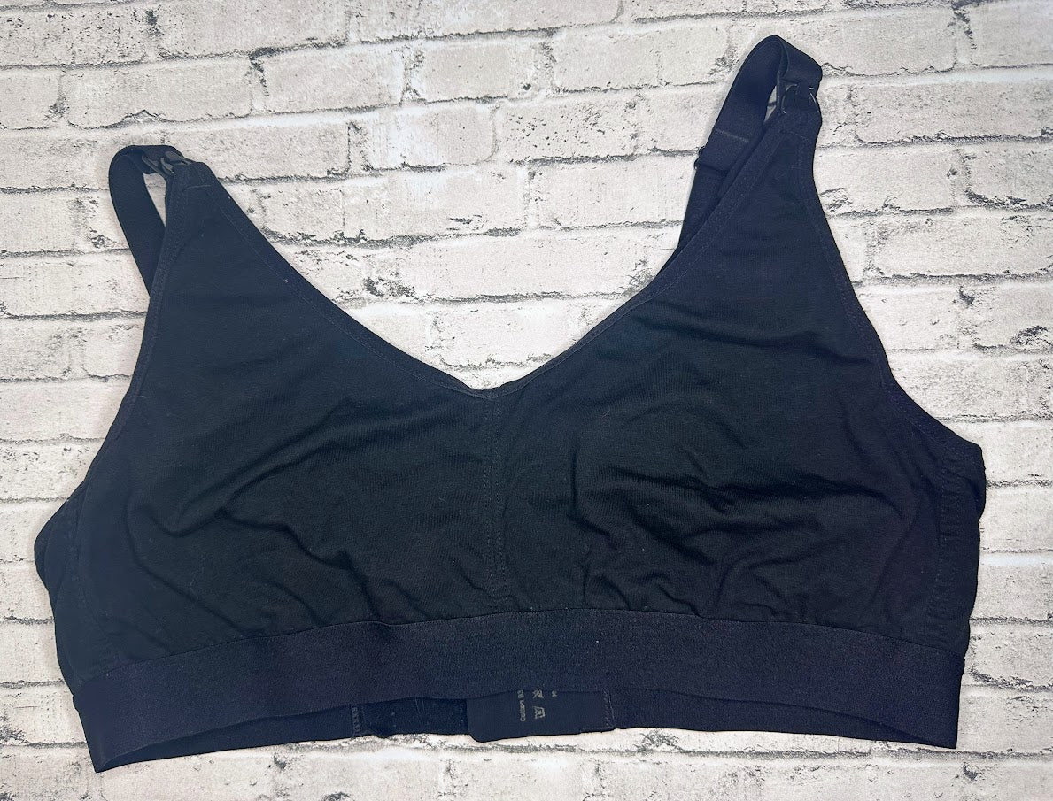 Black Nursing Bra - XL