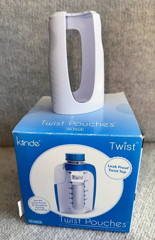 Kinde: 40ct Twist Pouches + Holder - NEW!!