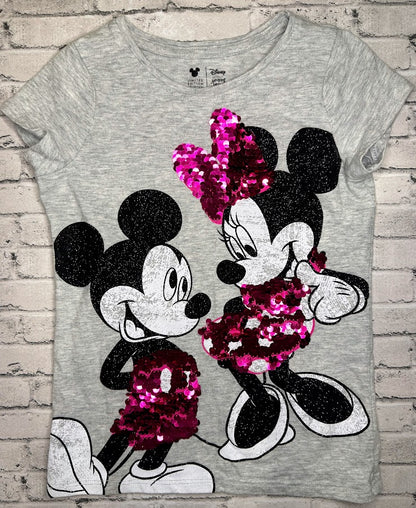 Disney: Glitter Minnie + Mickey Tee - 6