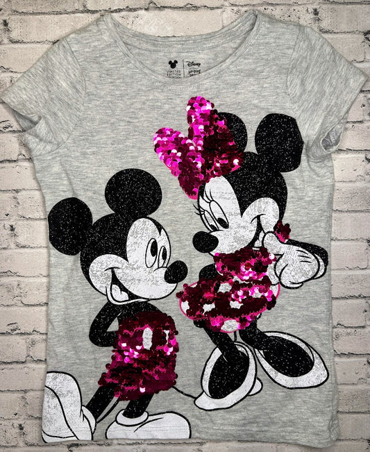 Disney: Glitter Minnie + Mickey Tee - 6