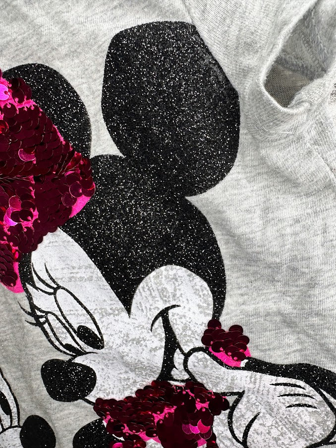 Disney: Glitter Minnie + Mickey Tee - 6