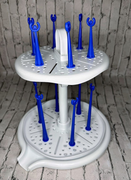 Baby King: Rotating Bottle Drying Rack