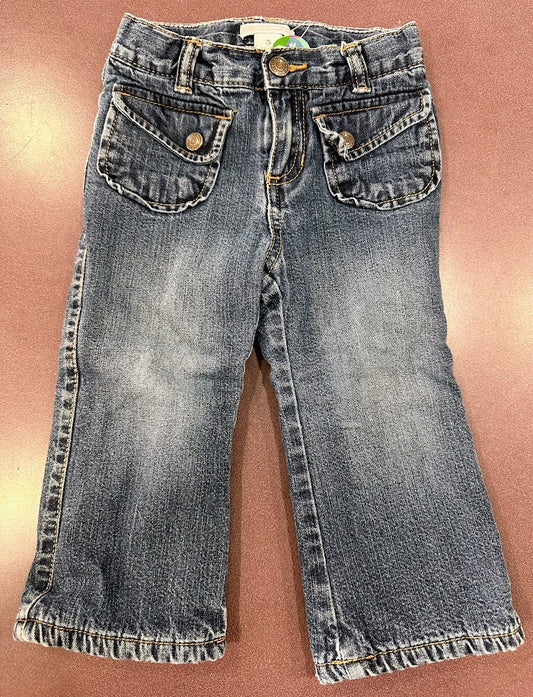 Old Navy: Double Lined Denim- 18/24m