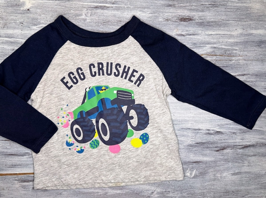 'Egg Crusher' Graphic Tee- 12m