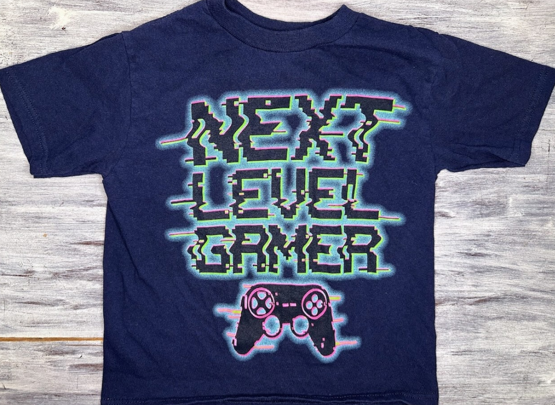 'Next Level Gamer' Graphic Tee- 4/5