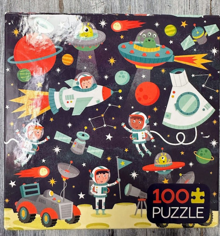 100pc Space Puzzle - 6+