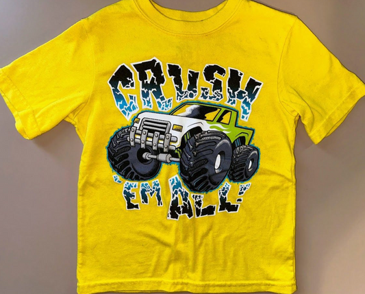 365 Kids: 'Crush Em All' Graphic Tee- 4