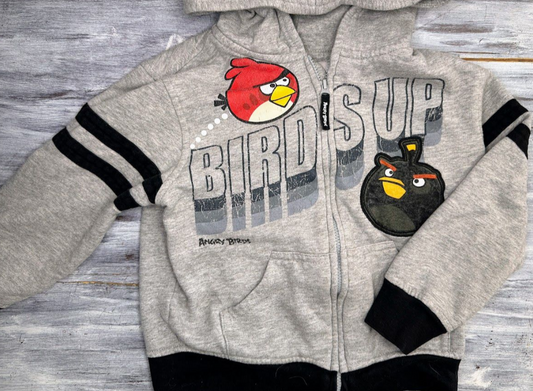 Angry Bird: 'Birds Up' Full Zip Hoodie - 4