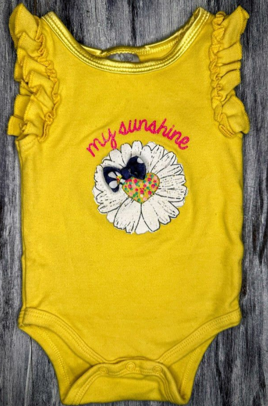 Baby Gear: 'My Sunshine' Daisy Bodysuit- 3/6m